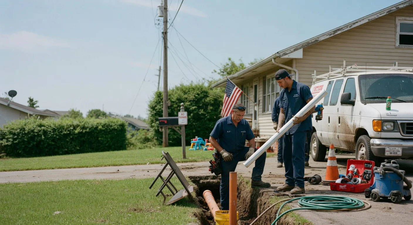 Sewer Line Inspection in Spiceland, IN